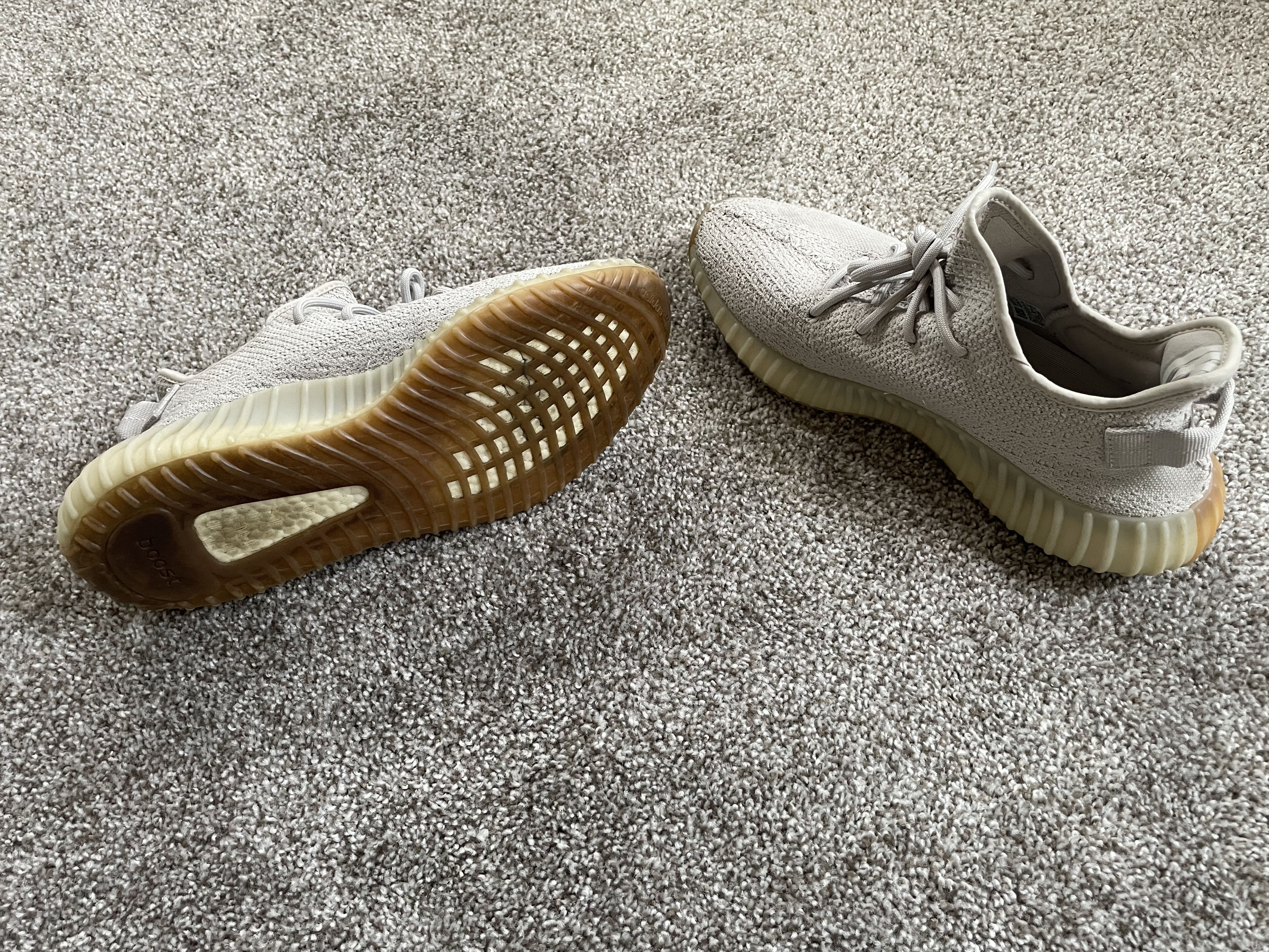 Yeezy Adidas Yeezy Boost 350 V2 Sesame Size US 10.5 / EU 43-44 - 5 Thumbnail