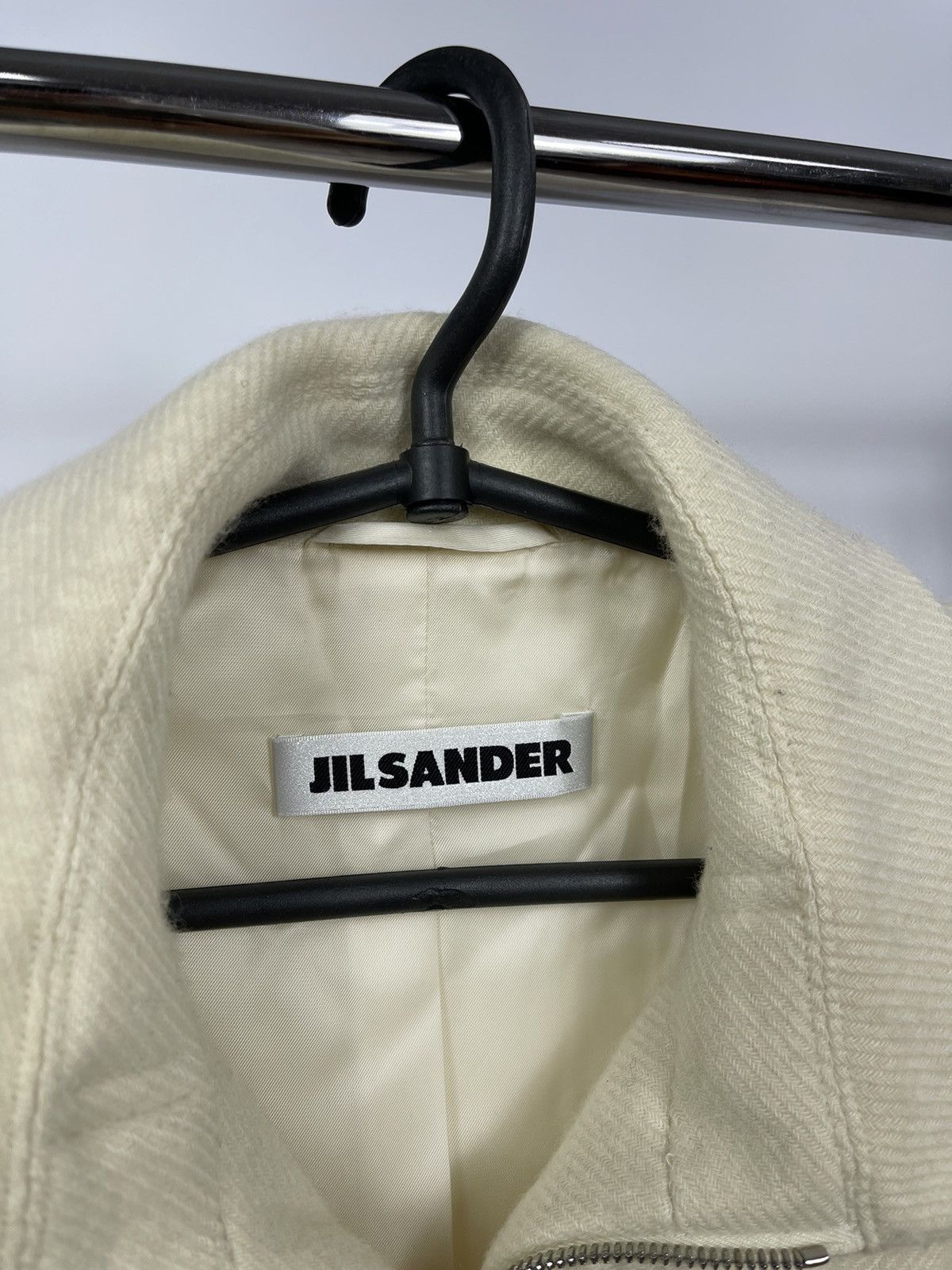 Jil Sander Jil Sander Jacket Woman’s Size 40 RIRI 100% Cashmere Beige Size S / US 4 / IT 40 - 4 Thumbnail