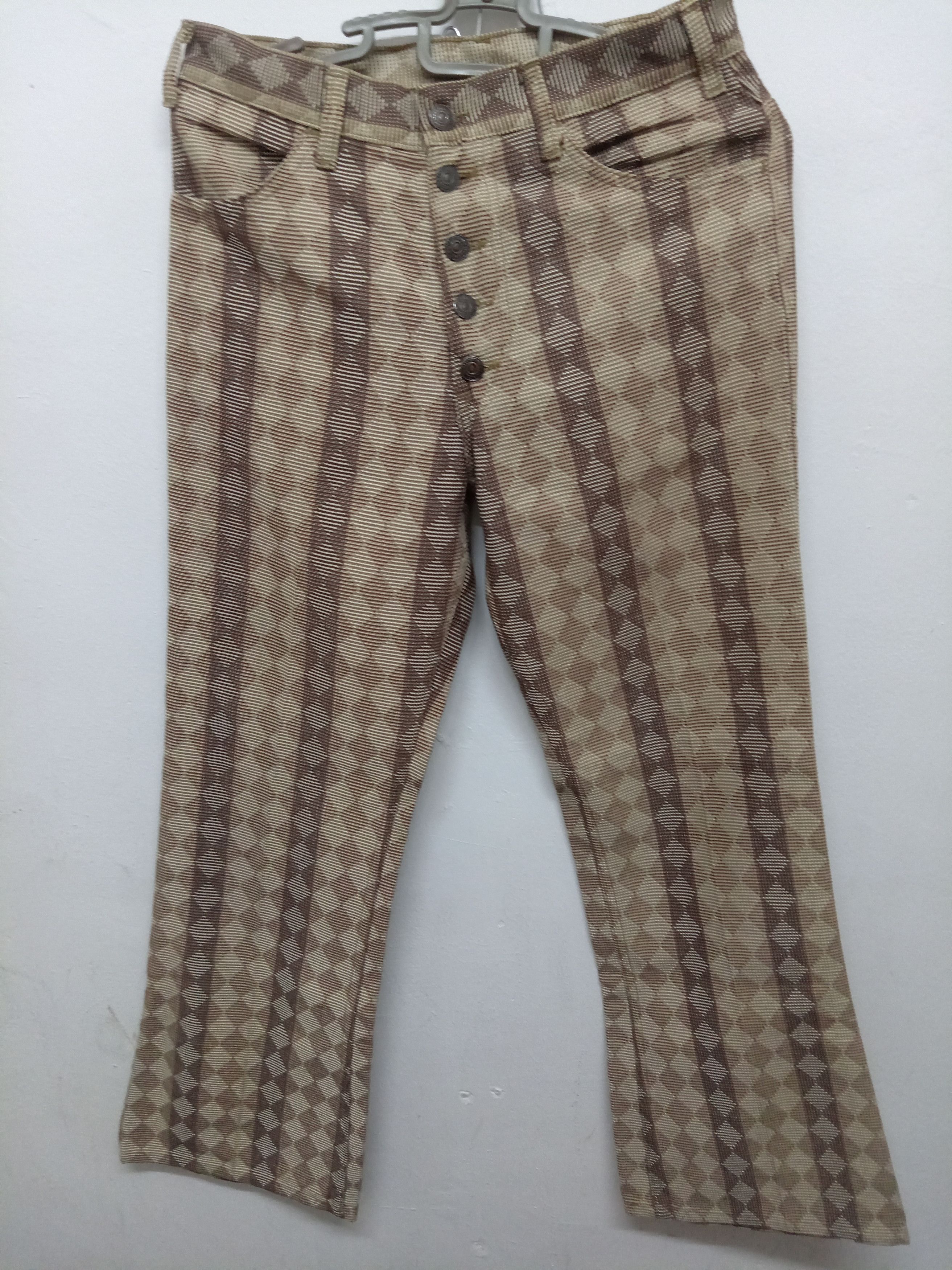 Levi's Vintage Levi's sta-prest patterned pants Size US 30 / EU 46 - 2 Thumbnail