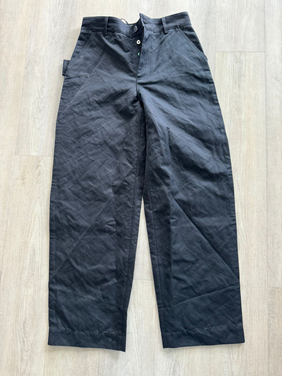 Bottega Veneta Bottega Veneta Cotton Metal Twill Trousers Size US 30 / EU 46 - 2 Thumbnail