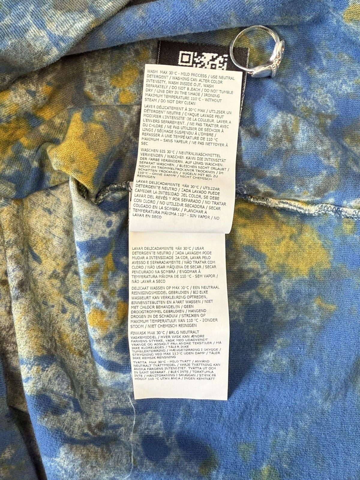 FW20 Supreme Stone Island Embroidered Logo S/S Top