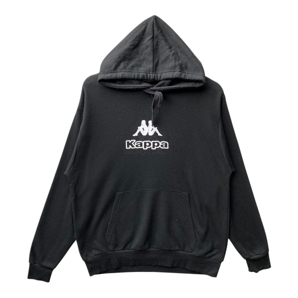 Kappa Kappa Sportswear Hoodie Spellout Pullover Jumper Size L Size US L / EU 52-54 / 3 - 1 Thumbnail