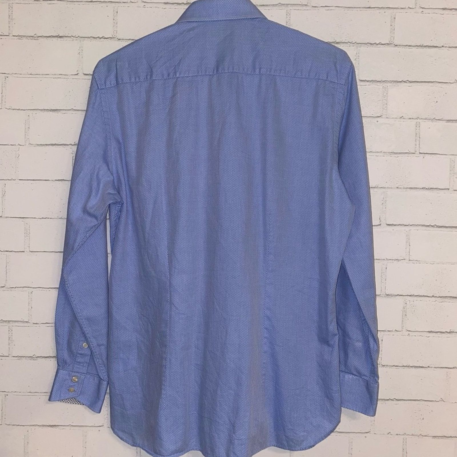 Ted Baker Ted Baker $120 Endurance Performance Shirt Blue 16.5” 34-35 Size US M / EU 48-50 / 2 - 9 Thumbnail