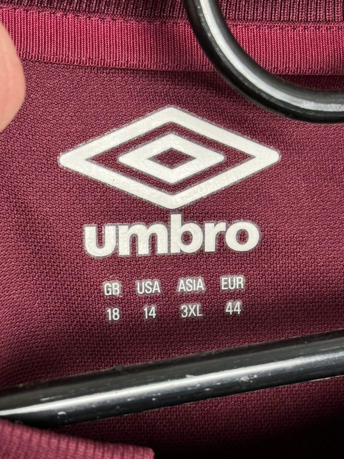 Umbro West Ham United 17/18 Home Football Jersey Size XL / US 12-14 / IT 48-50 - 8 Thumbnail