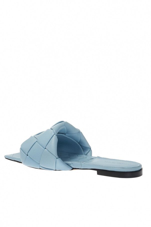 Bottega Veneta o1n1vont0924 Lido Flats in Light Blue Size US 7 / IT 37 - 5 Thumbnail