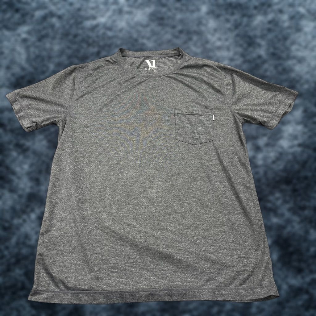Vuori Vuori Shirt Mens M Gray Tradewind Performance Tee Pocket Gym Workout Lift Size US M / EU 48-50 / 2 - 1 Thumbnail