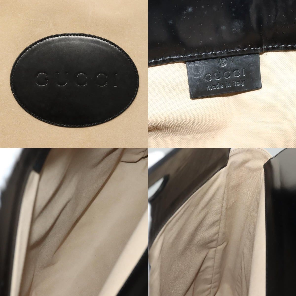 Gucci GUCCI Hand Bag Suede Beige 002 002 Size ONE SIZE - 11 Thumbnail
