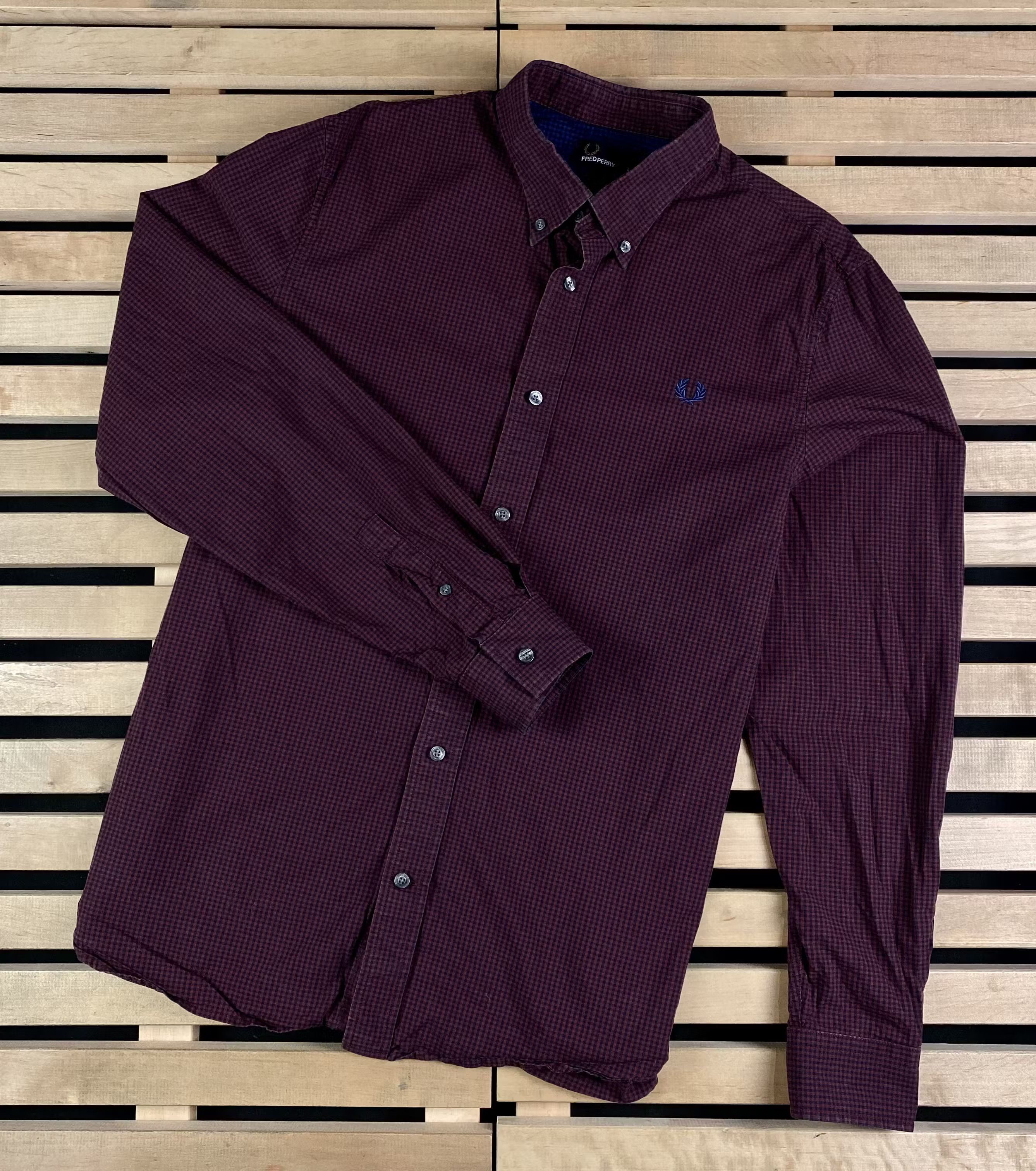 Fred Perry Men’s Shirt Long Sleeve Fred Perry Size L Size US L / EU 52-54 / 3 - 1 Thumbnail
