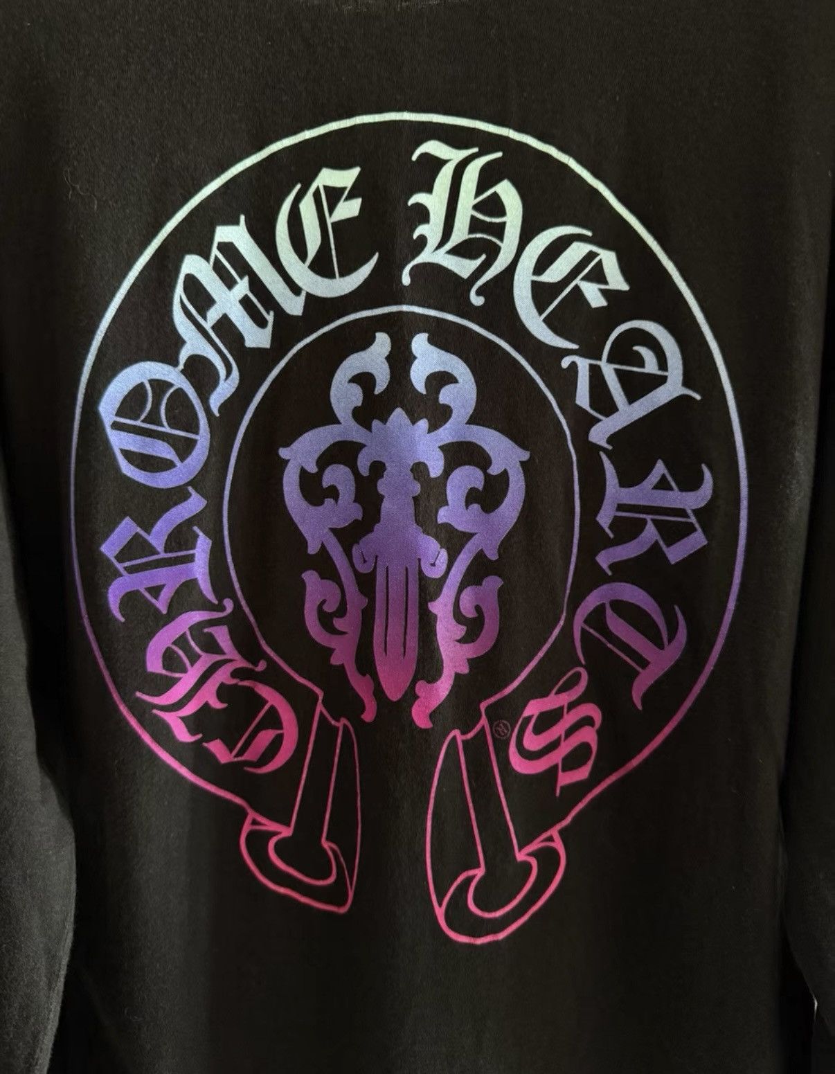 Chrome Hearts Chrome Hearts Color Gradient Sword Long Sleeve Tee Size US M / EU 48-50 / 2 - 5 Thumbnail