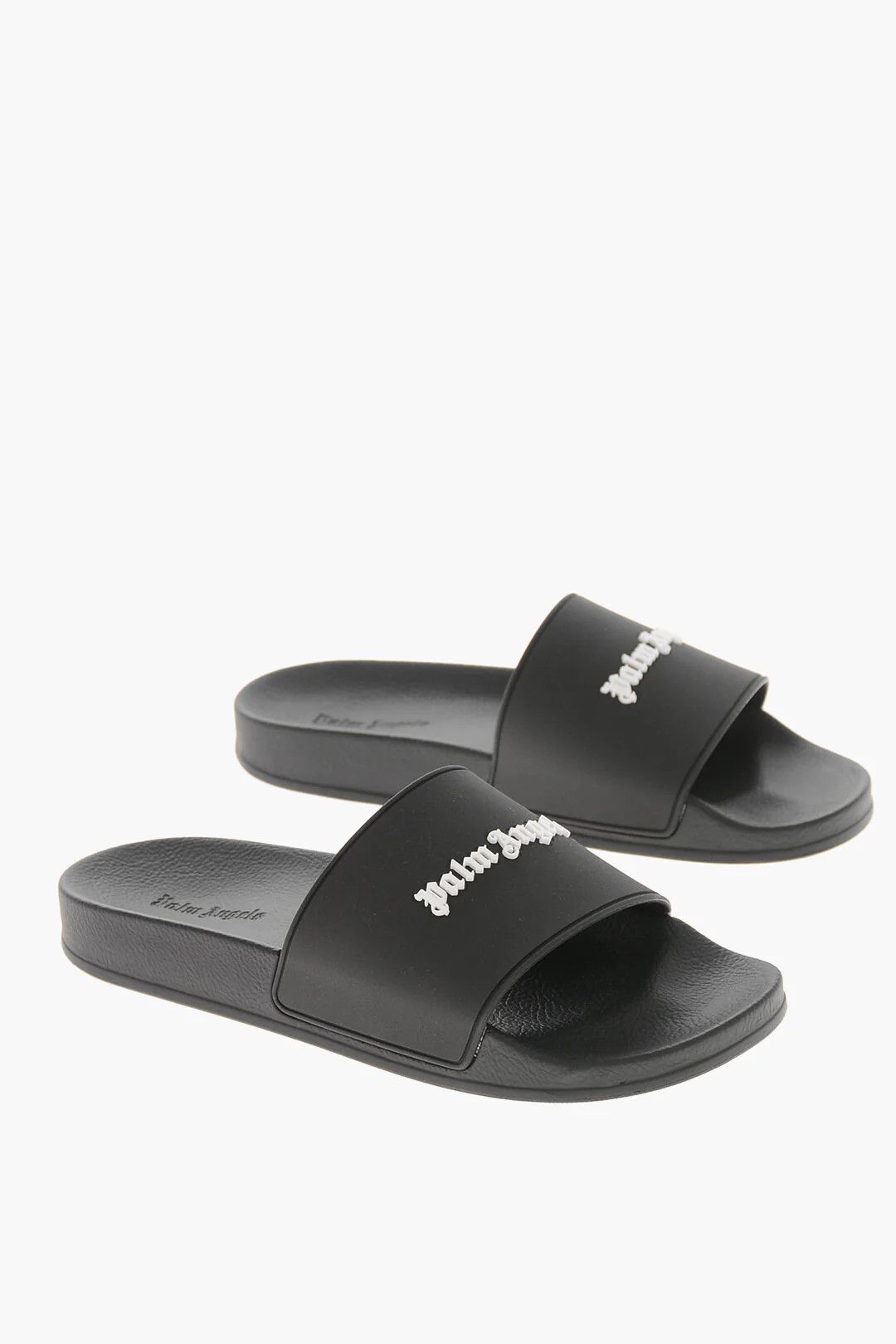 Palm Angels og1mm0226 Rubber Slides in Black Size US 9 / EU 42 - 2 Thumbnail