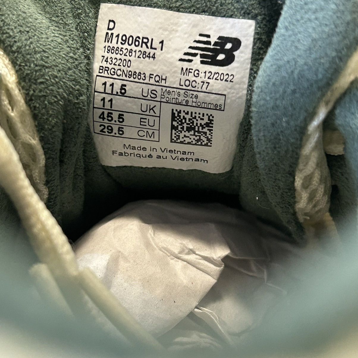 Aime Leon Dore × New Balance 1906R Green White ALD Collab Size US 11.5 / EU 44-45 - 8 Thumbnail