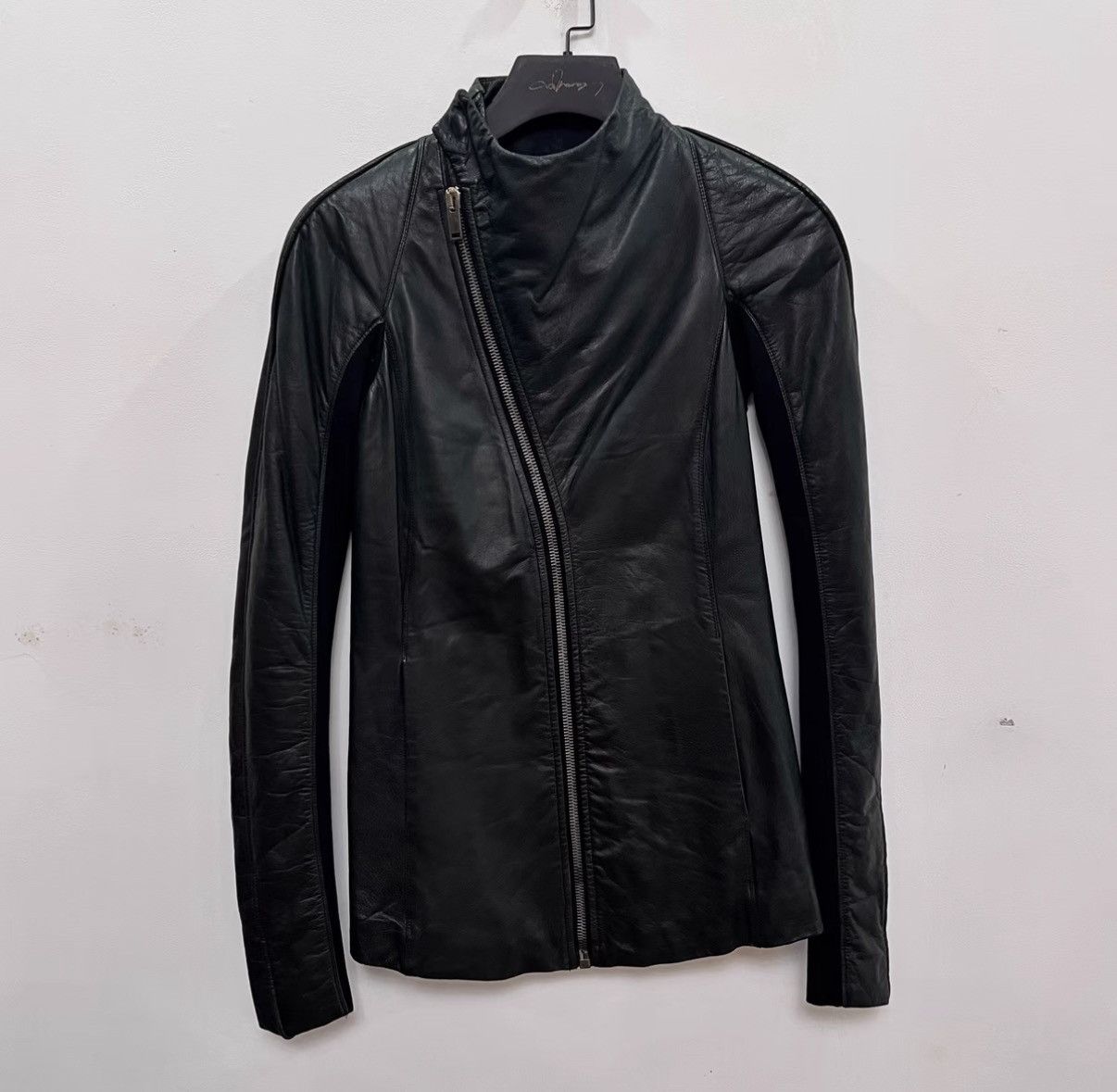Rick Owens Rick Owens Mainline Lambskin Leather Jacket Size US XXS / EU 40 - 1 Thumbnail