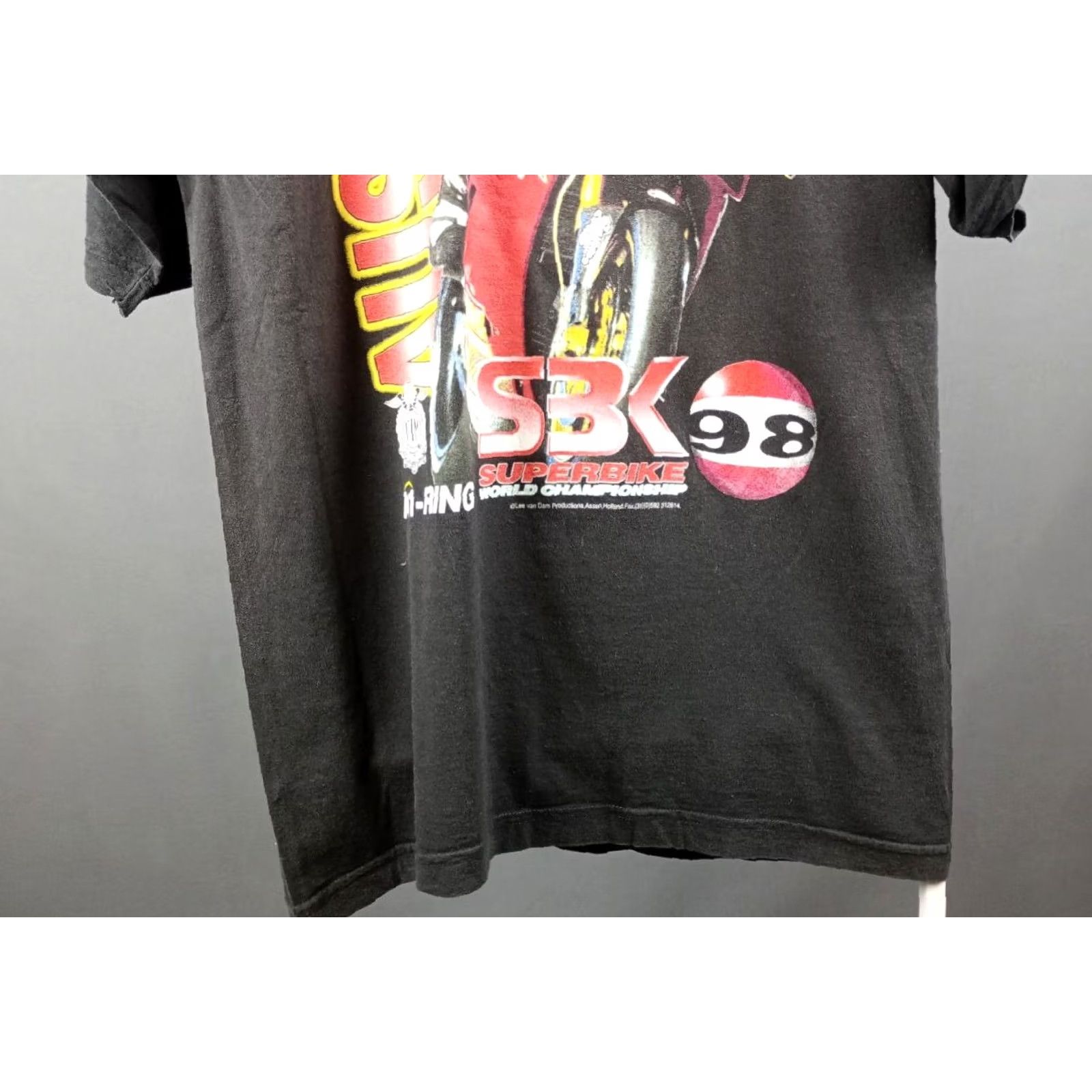 Vintage Vintage 1998 Austrian Moto Racing T-Shirt Size XXL VTG 90s Graphic Tee Size US XXL / EU 58 / 5 - 4 Thumbnail