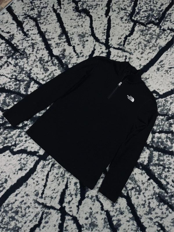 The North Face The North Face halfzip fleece jacket black tnf XS logo Size US XS / EU 42 / 0 - 2 Thumbnail
