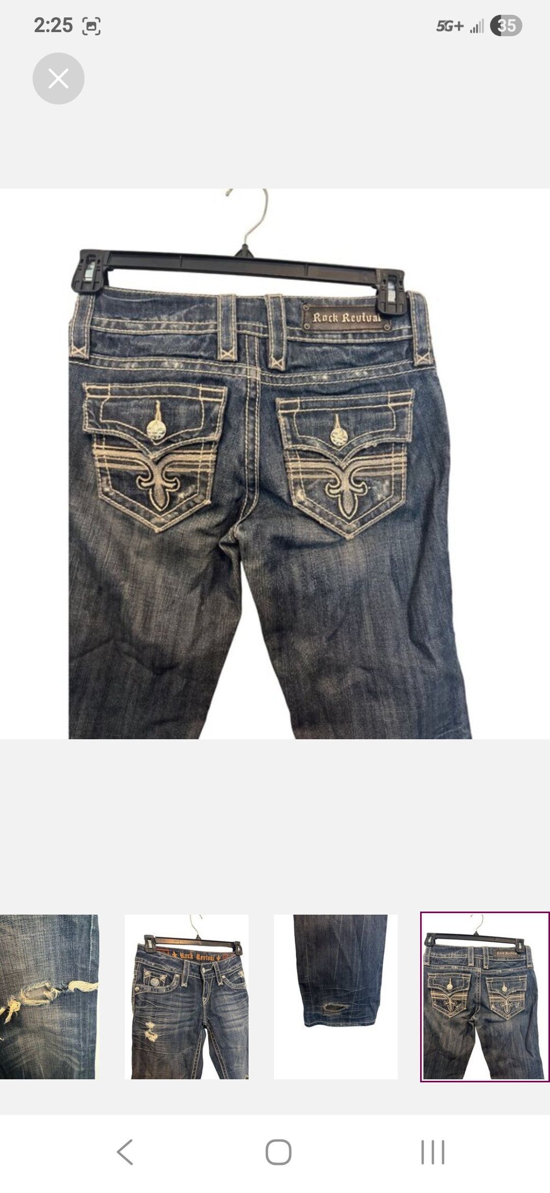 Rock Revival Tori Bootcut Size 25" / US 0 / IT 36 - 3 Thumbnail