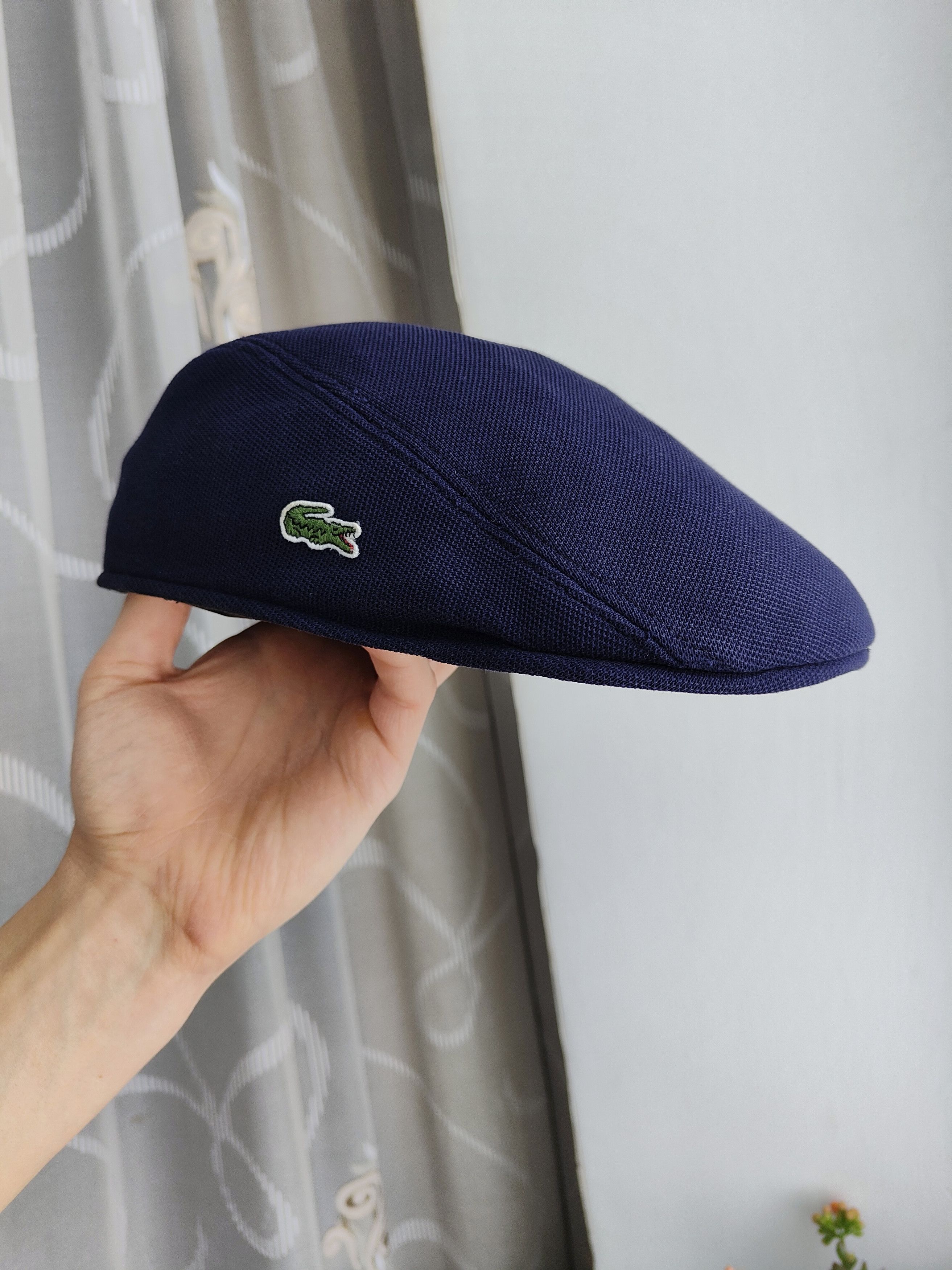 Lacoste Vintage Lacoste Flat Cap Hat Cartouche Newsboy Lacoste Cap Size ONE SIZE - 9 Thumbnail