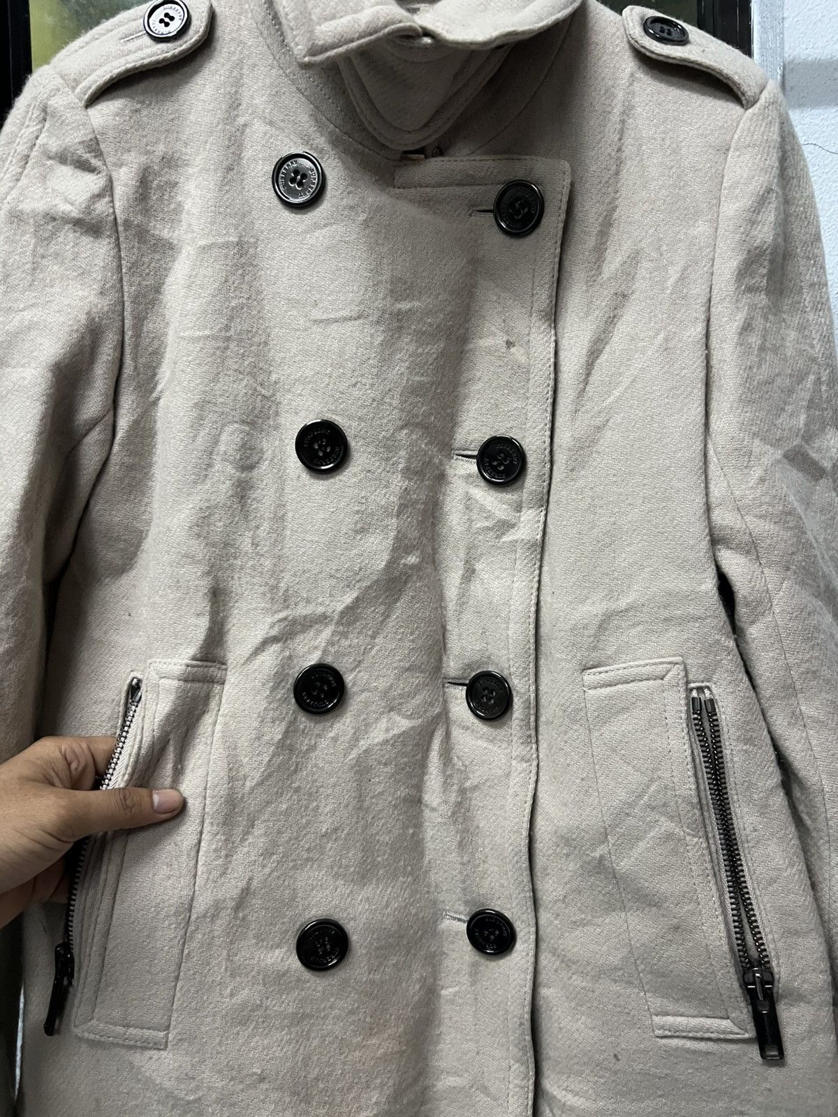 Burberry × Vintage Vintage Burberry Coat Like Jacket Size M / US 6-8 / IT 42-44 - 9 Thumbnail