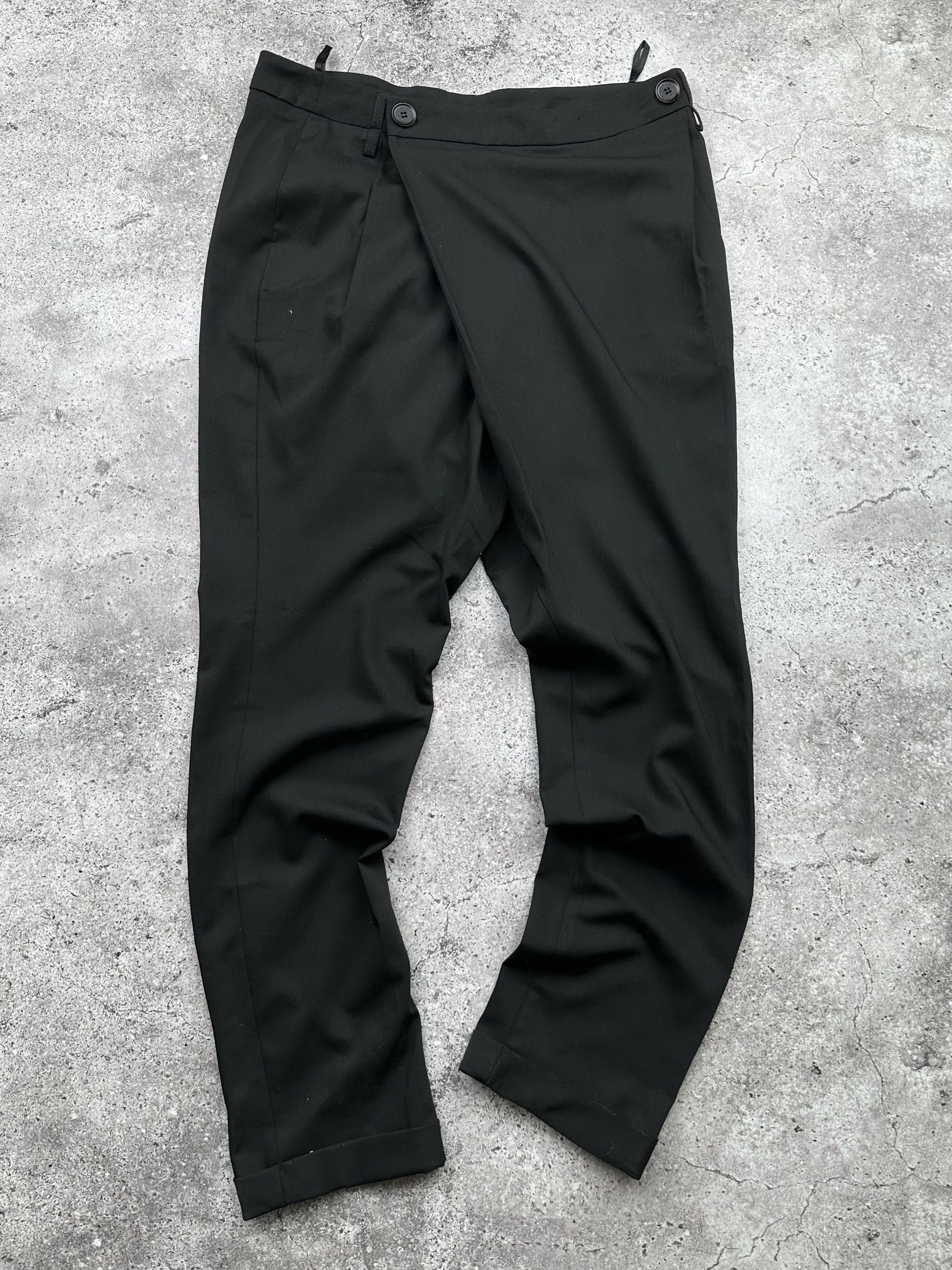 Vintage Vintage Assymetry Pants C259(V611) Size US 30 / EU 46 - 1 Thumbnail