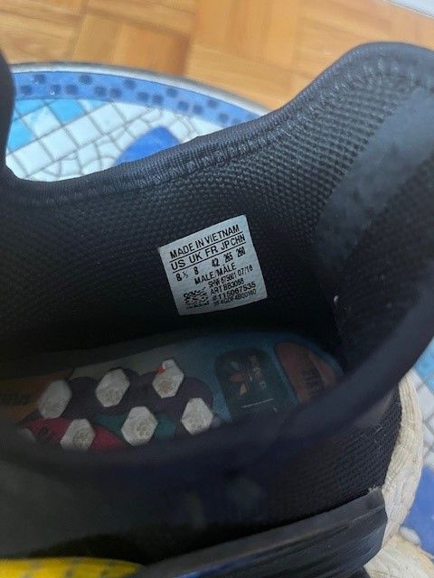Adidas × Pharrell Adidas NMD HU Pharrell Human Species Black Size US 8.5 / EU 41-42 - 7 Thumbnail