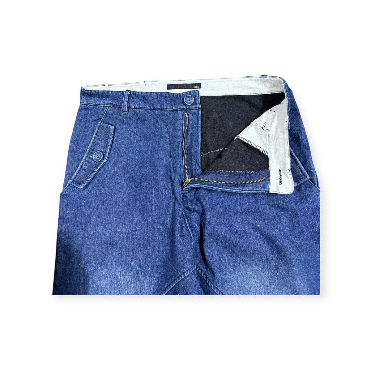 Japanese Brand Vtg🔥Rovtski*Poetry De Mosique*Ballon Drop Pocket High Rise Size US 35 - 11 Thumbnail