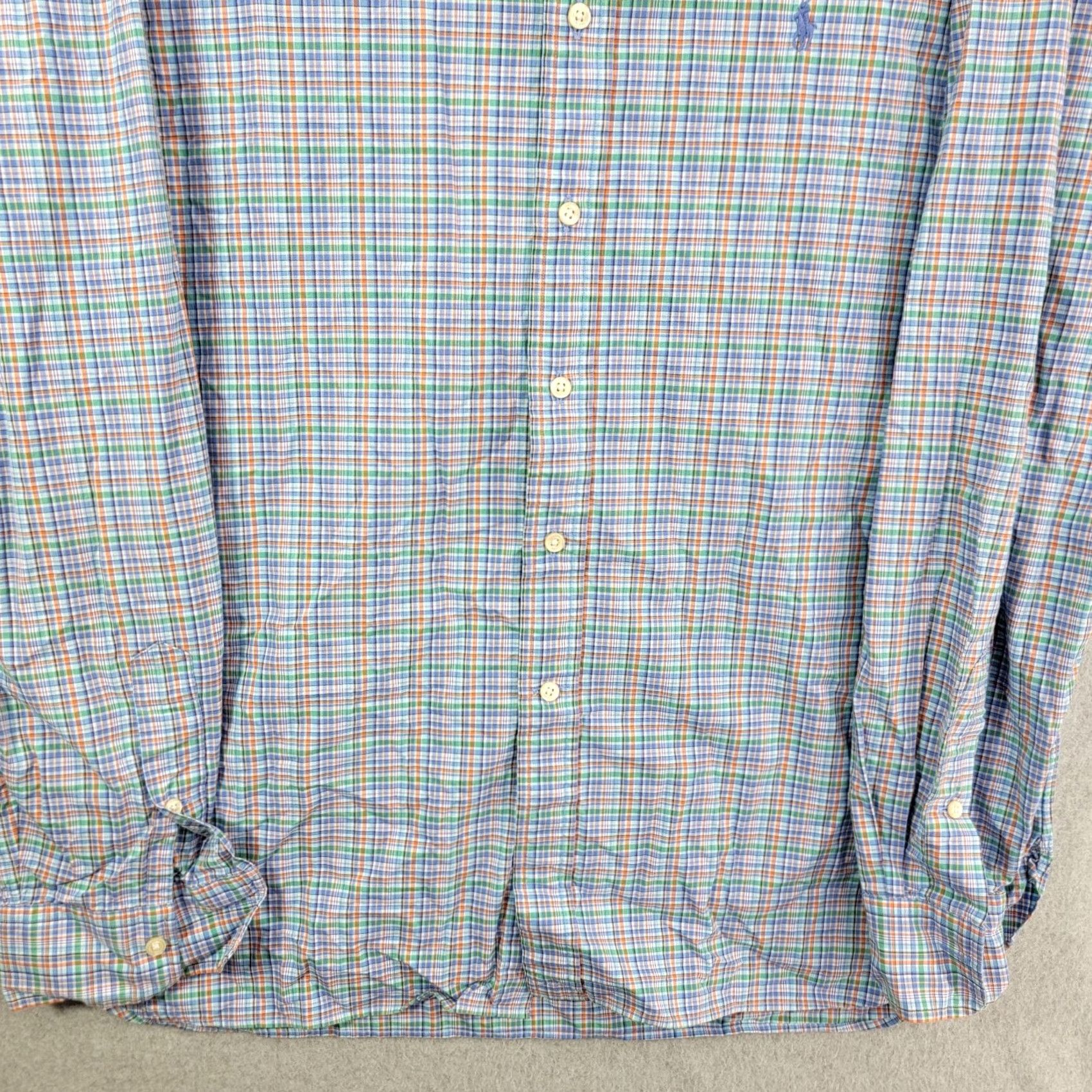 Polo Ralph Lauren Polo Ralph Lauren Shirt Mens 17 43 XL Plaid Button-Down Pony casual Shirt Mens XL Plaid Button-Down Pony casual Size US XL / EU 56 / 4 - 4 Thumbnail