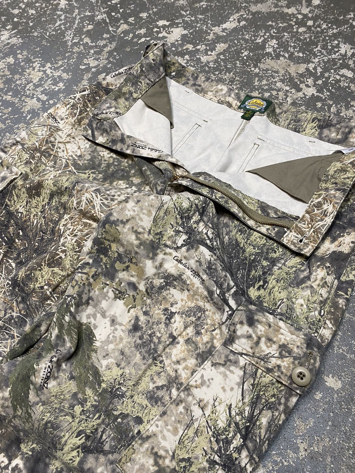 Realtree × Vintage Vintage Cabelas Camo Baggy Cargo Essentials Pants Camo Size US 36 / EU 52 - 11 Thumbnail