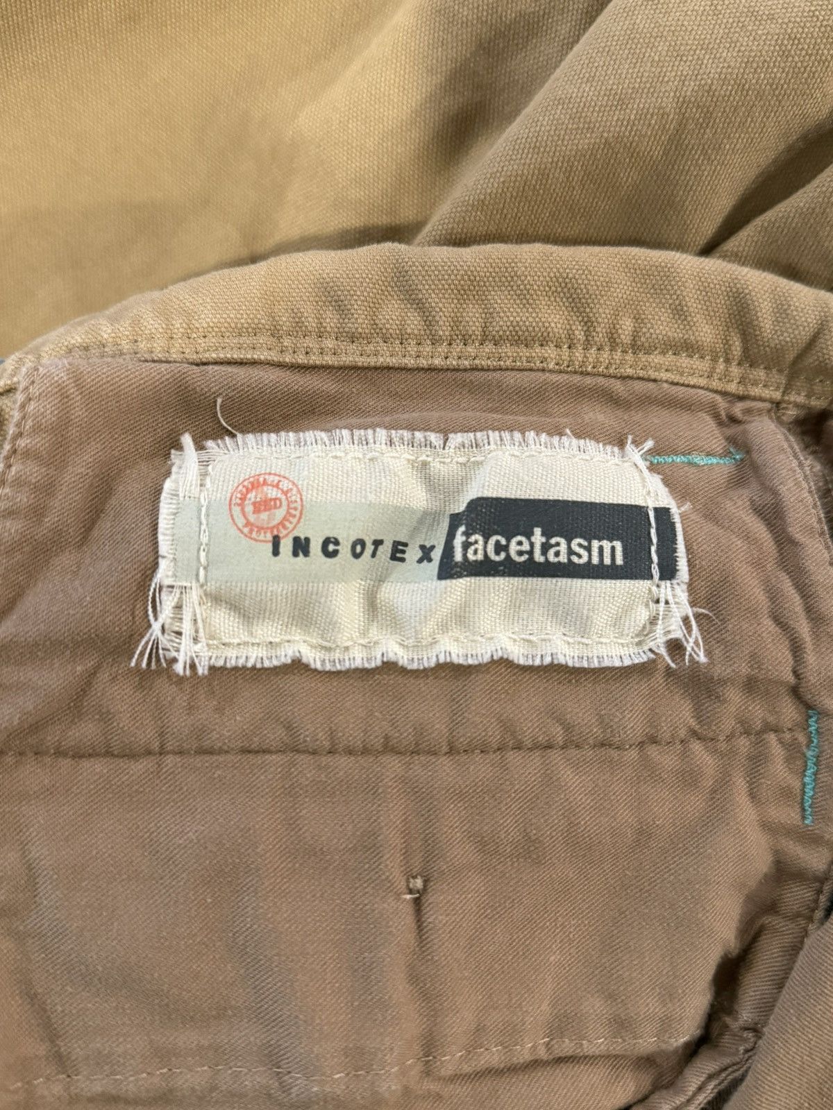 Facetasm × Incotex Beige Distressed Effect Pants Size US 30 / EU 46 - 7 Thumbnail