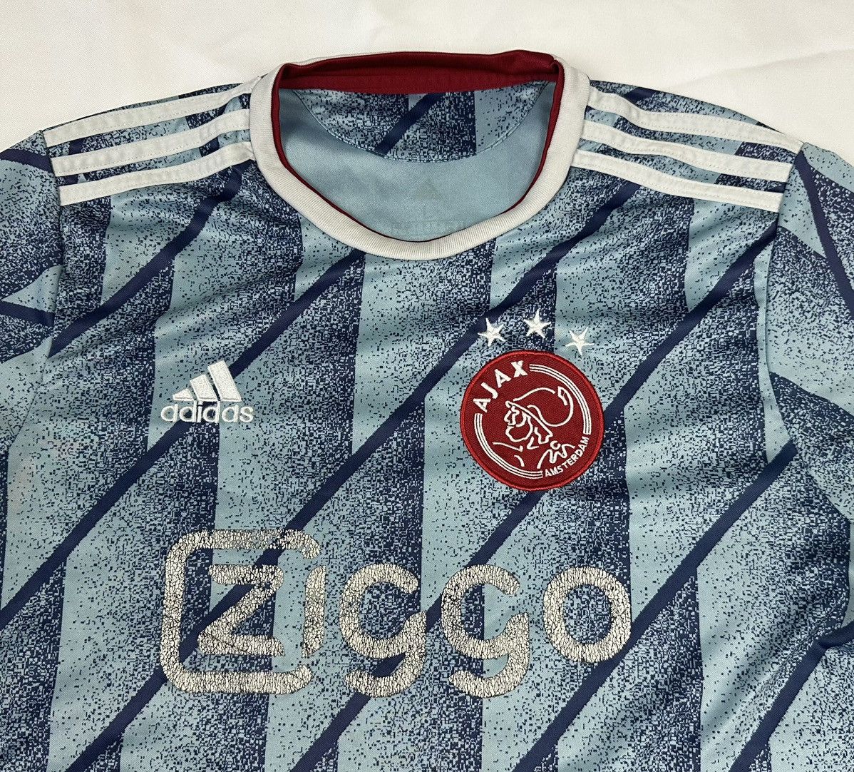 Adidas Mens Adidas AJAX Amsterdam 20/21 Away Football Soccer Jersey Size US L / EU 52-54 / 3 - 5 Thumbnail