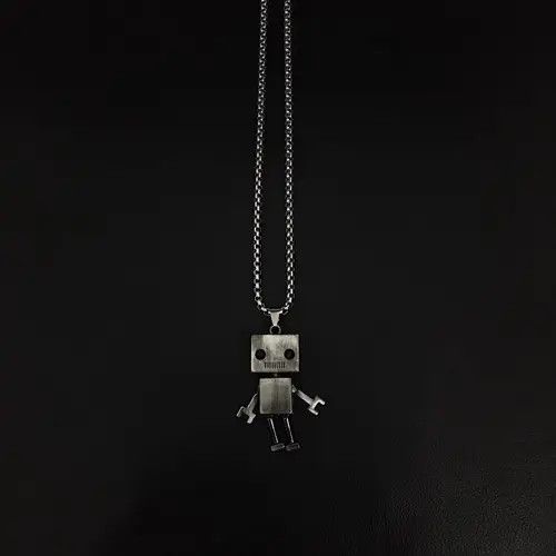 Jewelry × Vintage Retro robot pendant Size ONE SIZE - 3 Thumbnail