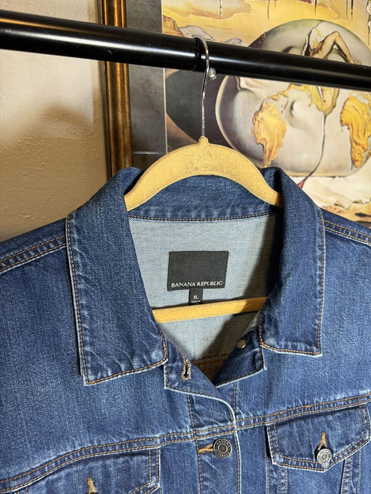 Banana Republic Banana Republic Denim Jacket Size XL / US 12-14 / IT 48-50 - 2 Thumbnail