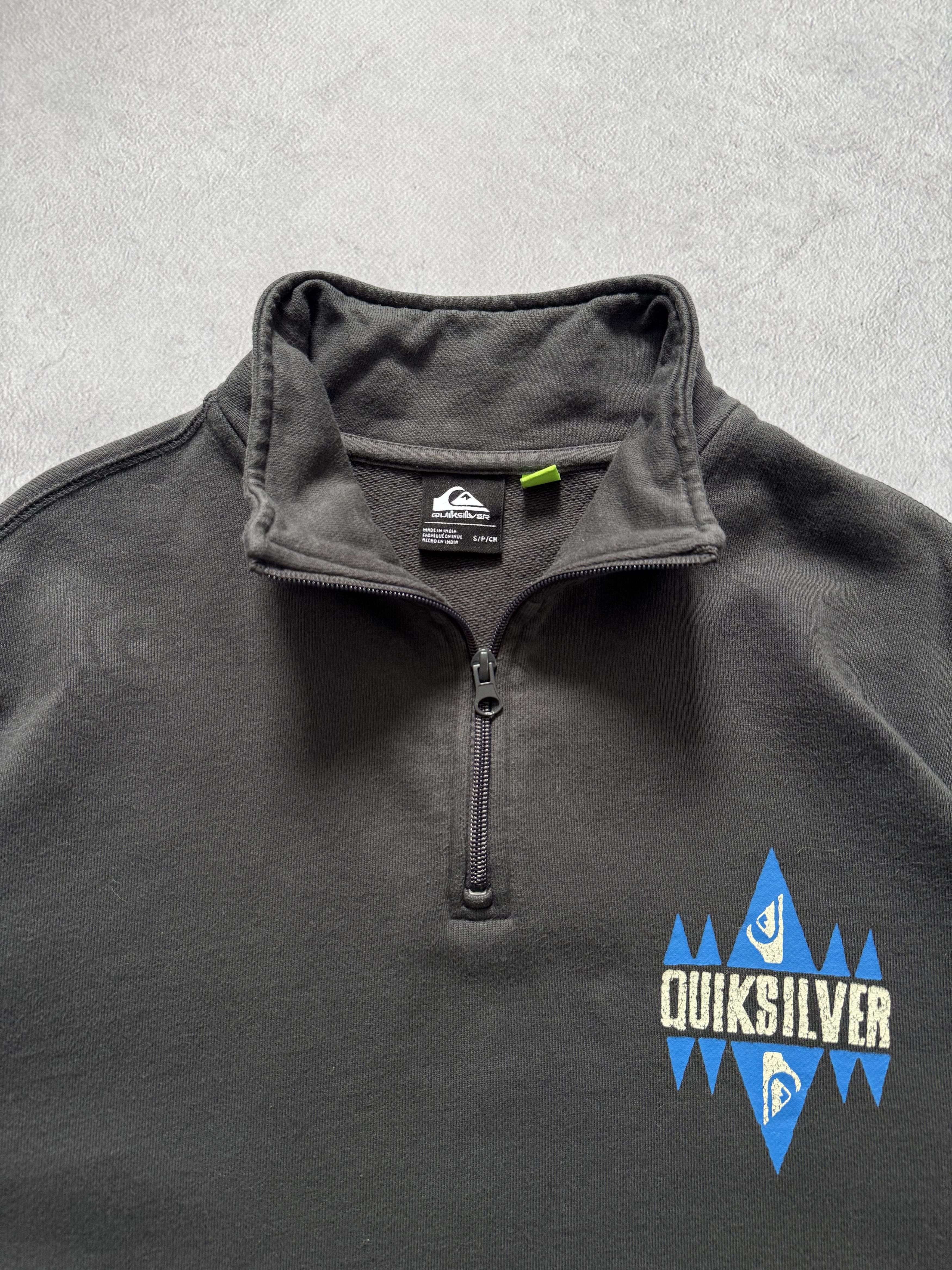 Quiksilver Quiksilver 1/3 Zip Sweatshirt Pullover Big Logo Size US S / EU 44-46 / 1 - 8 Thumbnail