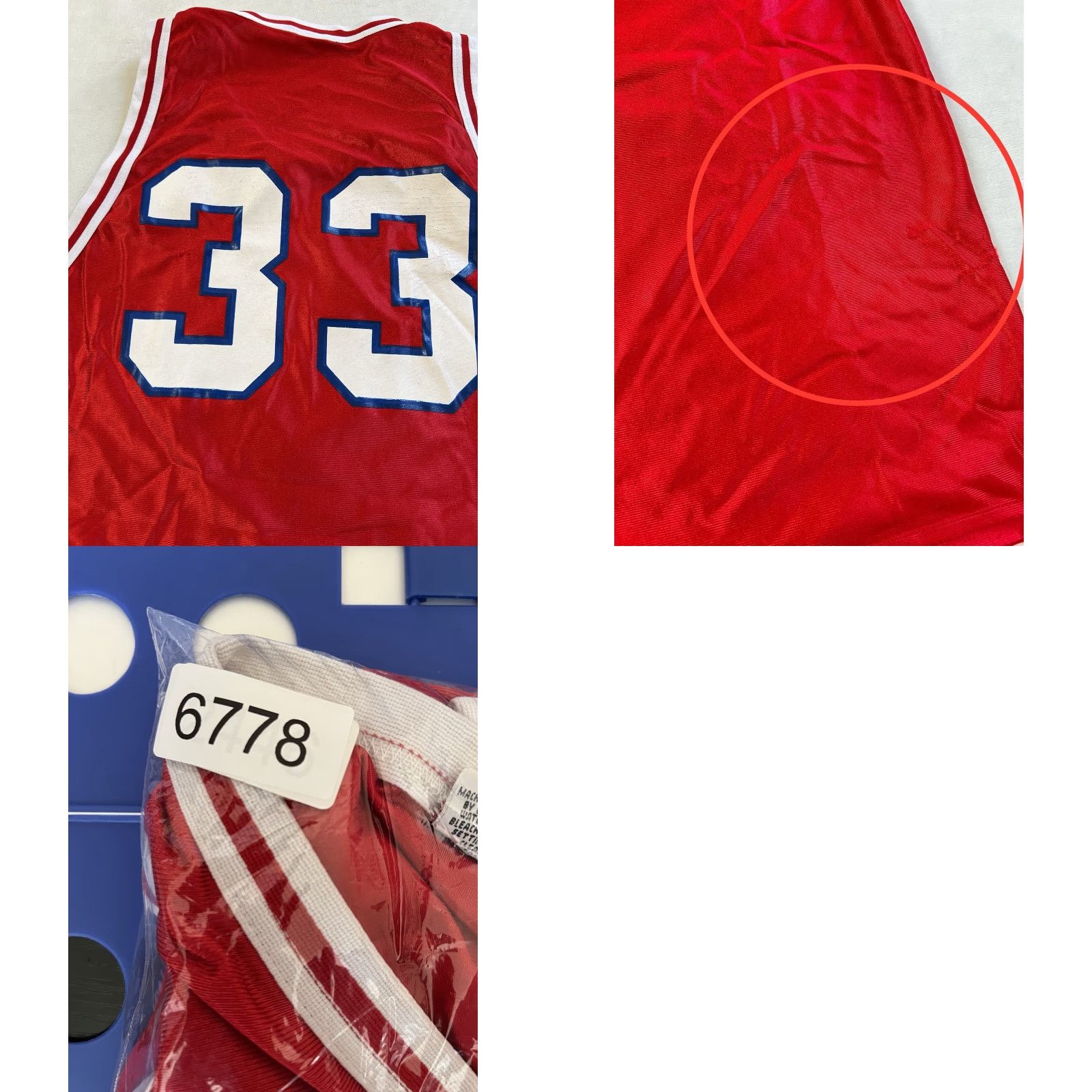 Wilson VINTAGE Wilson Jersey Basketball Tank 90s Red XL Men Lancers Sleeveless United States Size US XL / EU 56 / 4 - 8 Thumbnail