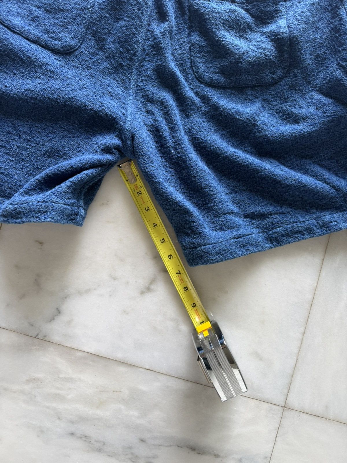 3sixteen 3sixteen - Drawstring Short Blue Overdye Jacquard XXL Rare Size US 36 / EU 52 - 4 Thumbnail