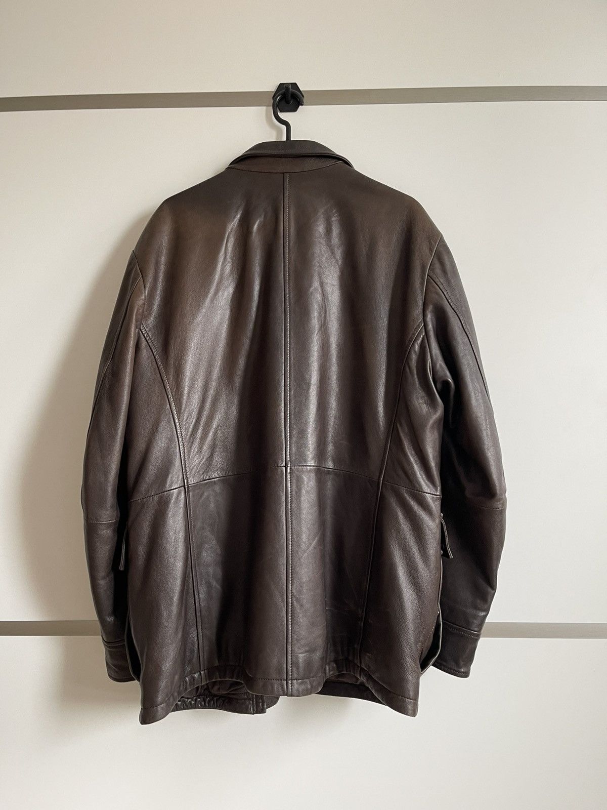 Hugo Boss BOSS nappa leather jacket Size US M / EU 48-50 / 2 - 2 Thumbnail