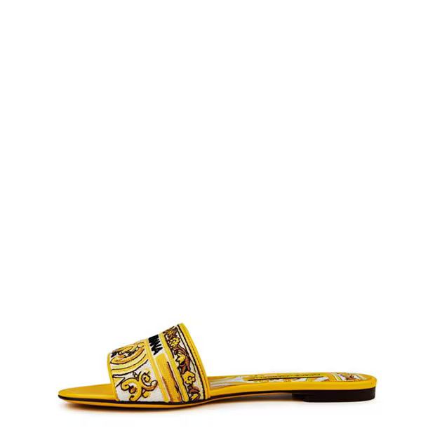 Dolce & Gabbana o1g2r1mq1024 Sliders in Multicolor Size US 9 / IT 39 - 2 Thumbnail