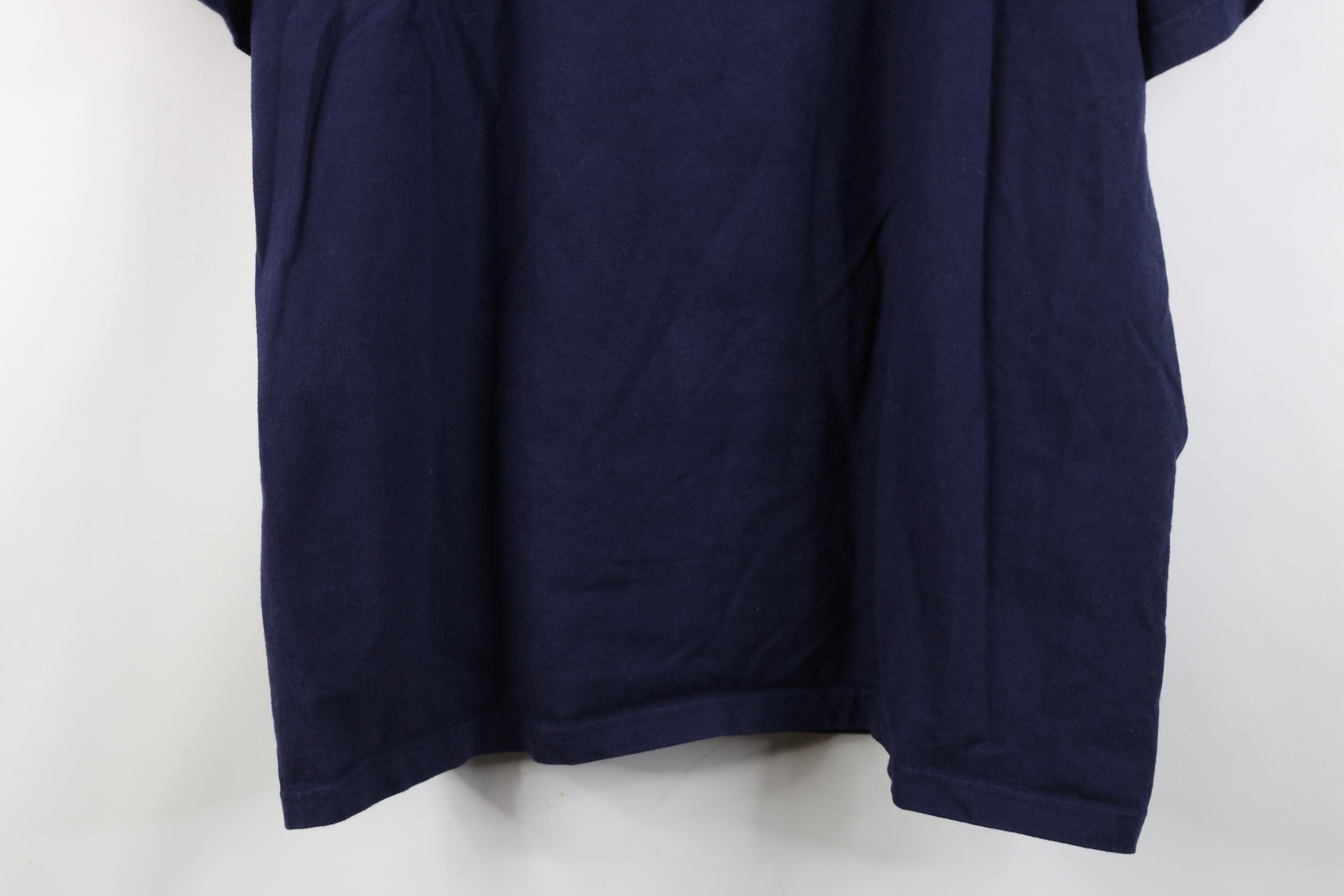 New Balance Vintage 90s Y2K New Balance Short Sleeve T-Shirt Blue USA Size US L / EU 52-54 / 3 - 15 Thumbnail