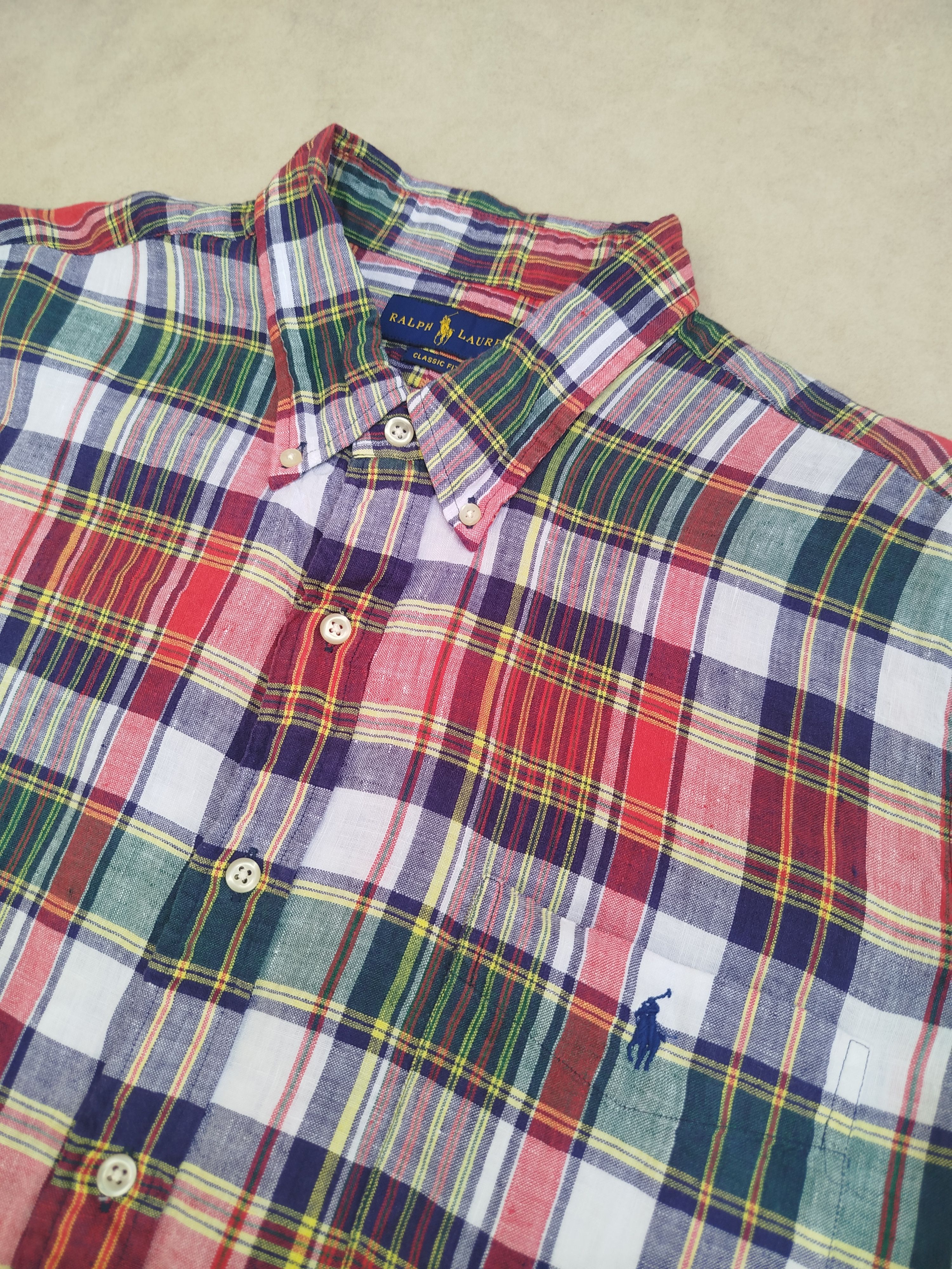 Polo Ralph Lauren Polo Ralph Lauren linen shirt Size US XXL / EU 58 / 5 - 2 Thumbnail