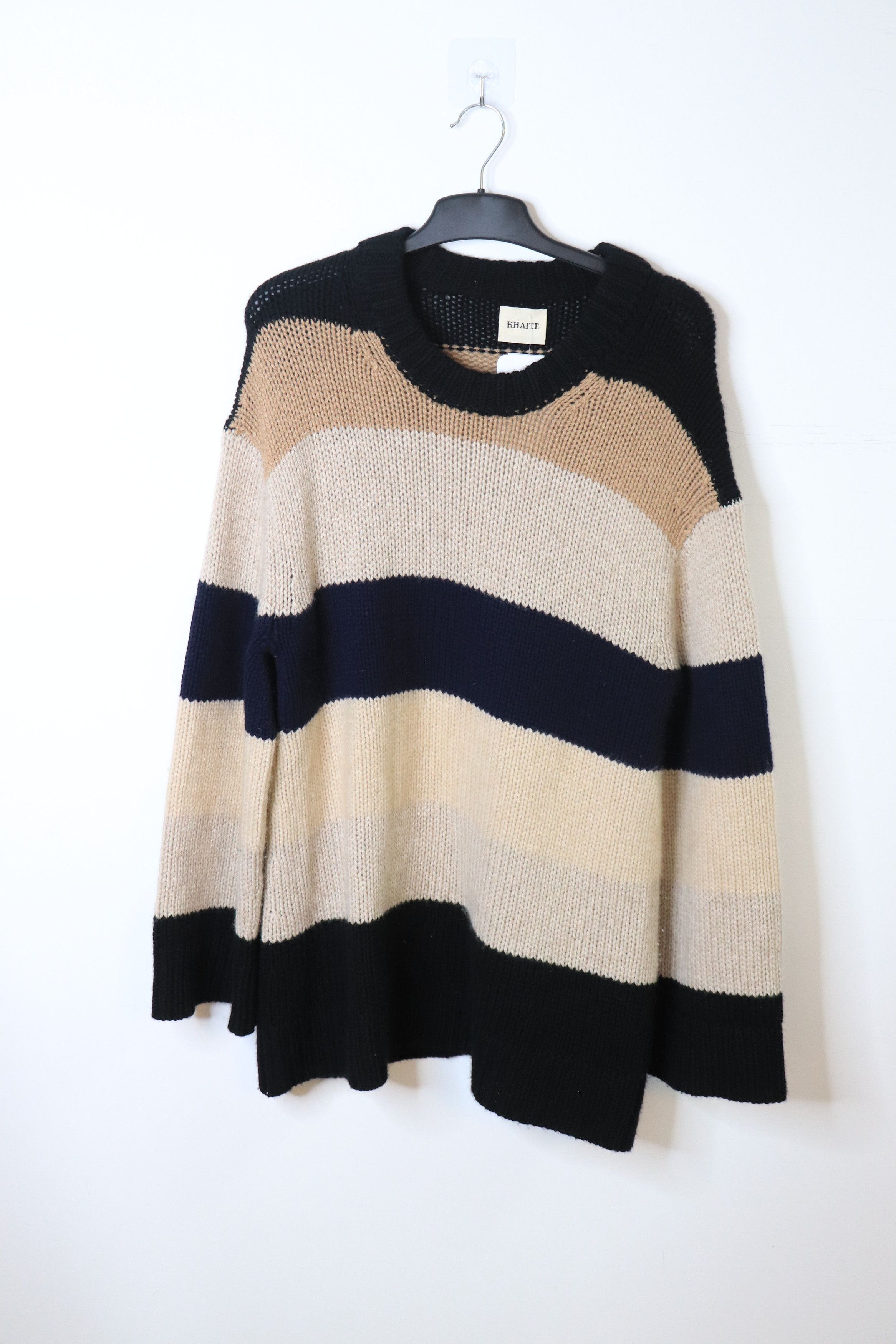 Other Neutral and black cashmere overd jumper - XS Size XS / US 0-2 / IT 36-38 - 1 Thumbnail