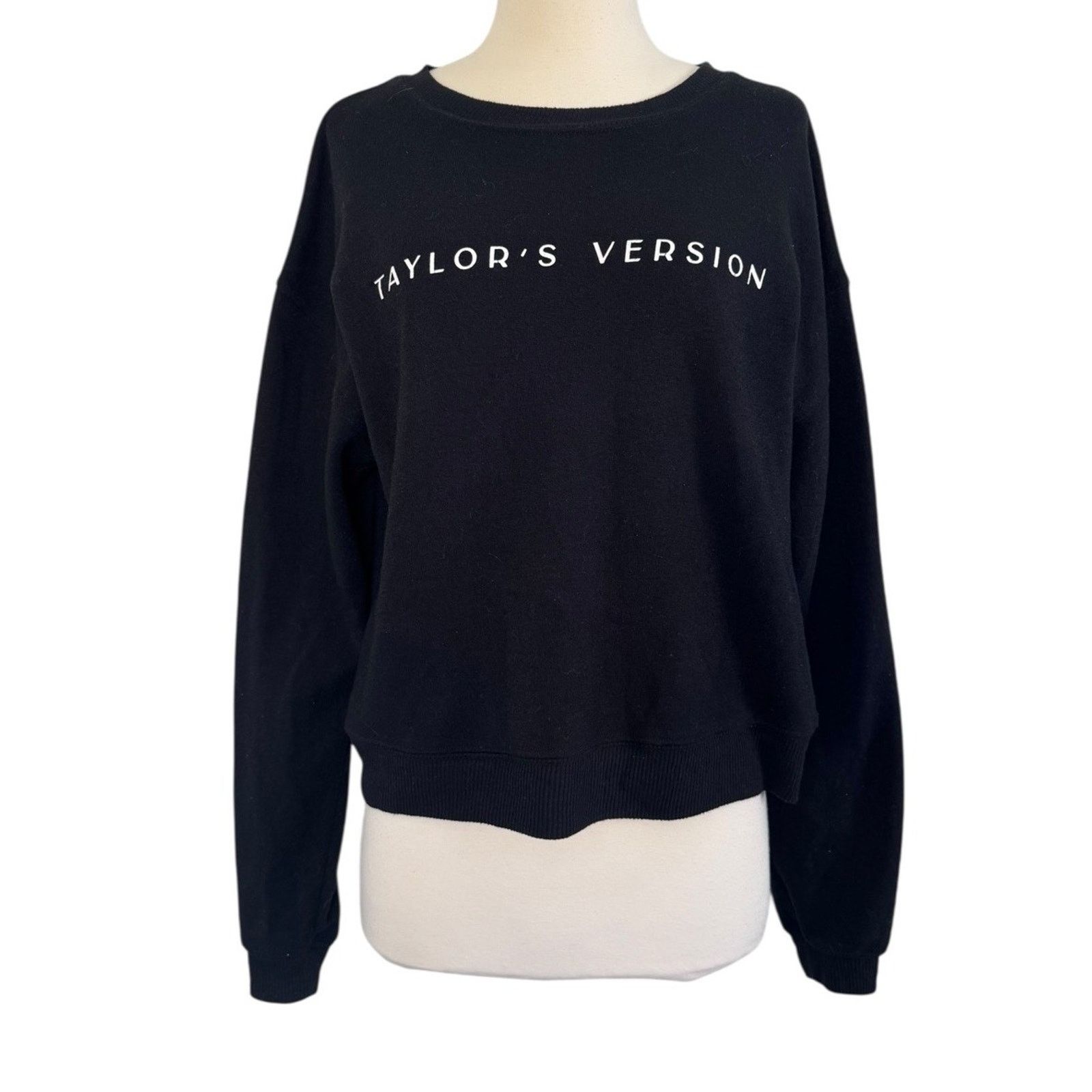 Other Taylor Swift Taylors Version Black Sweatshirt Official Merch Size M / US 6-8 / IT 42-44 - 3 Thumbnail