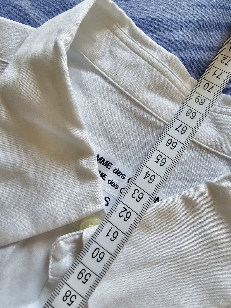 Comme des Garcons Comme Des Garcons White Ruffled Long Sleeve Shirt Size S / US 4 / IT 40 - 7 Thumbnail