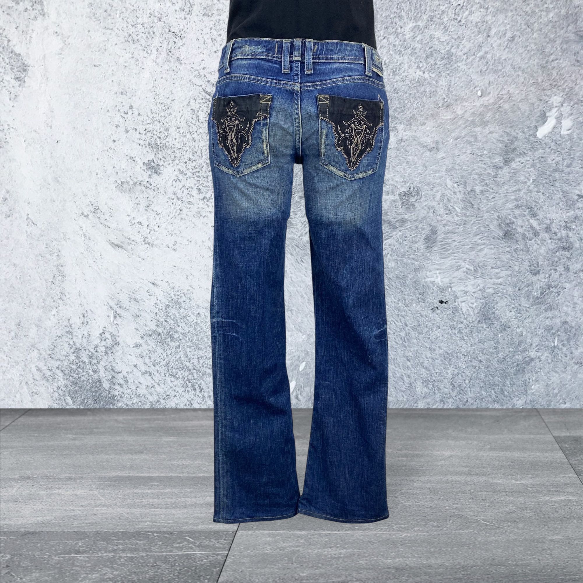 Other Low Rise Bootcut Flare Jeans Japanese Size 26" / US 2 / IT 38 - 1 Thumbnail