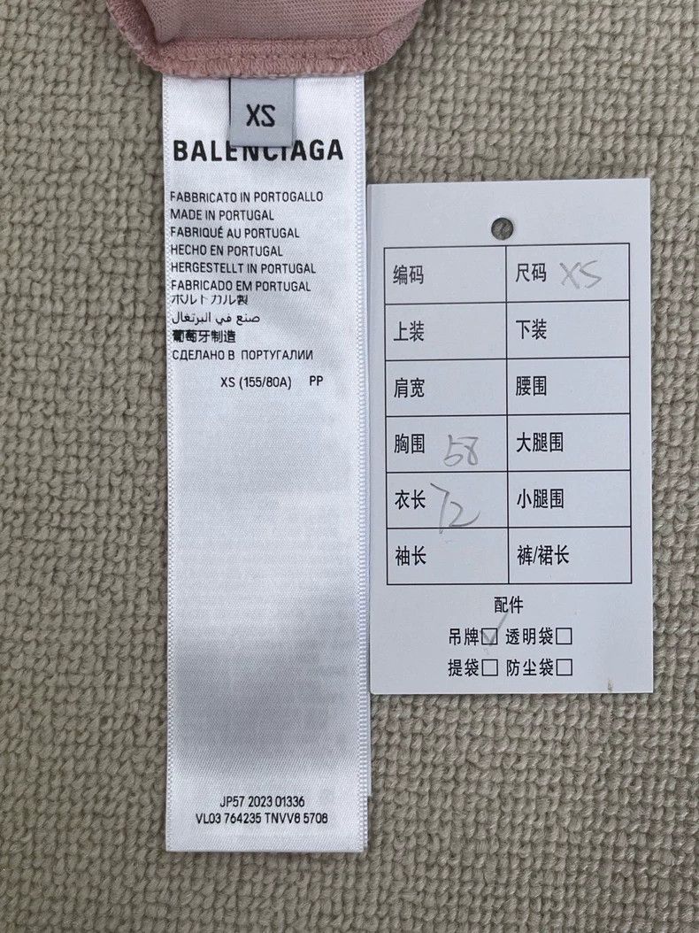 Balenciaga Balenciaga Letter Print Crew Neck Pullover Short Sleeve Dr Size XS / US 0-2 / IT 36-38 - 5 Thumbnail