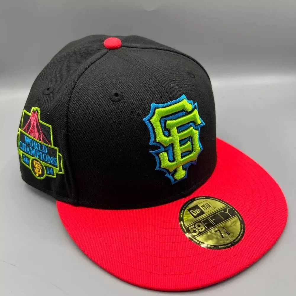 New Era San Francisco Giants Hat Men 7 3/8 59Fifty New Era Fitted Size ONE SIZE - 1 Thumbnail