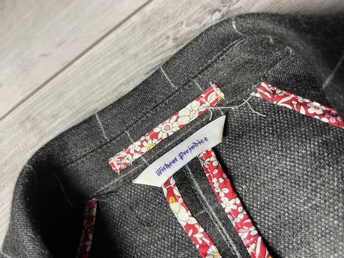 Designer without prejudice london blazer trim liberty cotton size 38 Size 38R - 5 Thumbnail