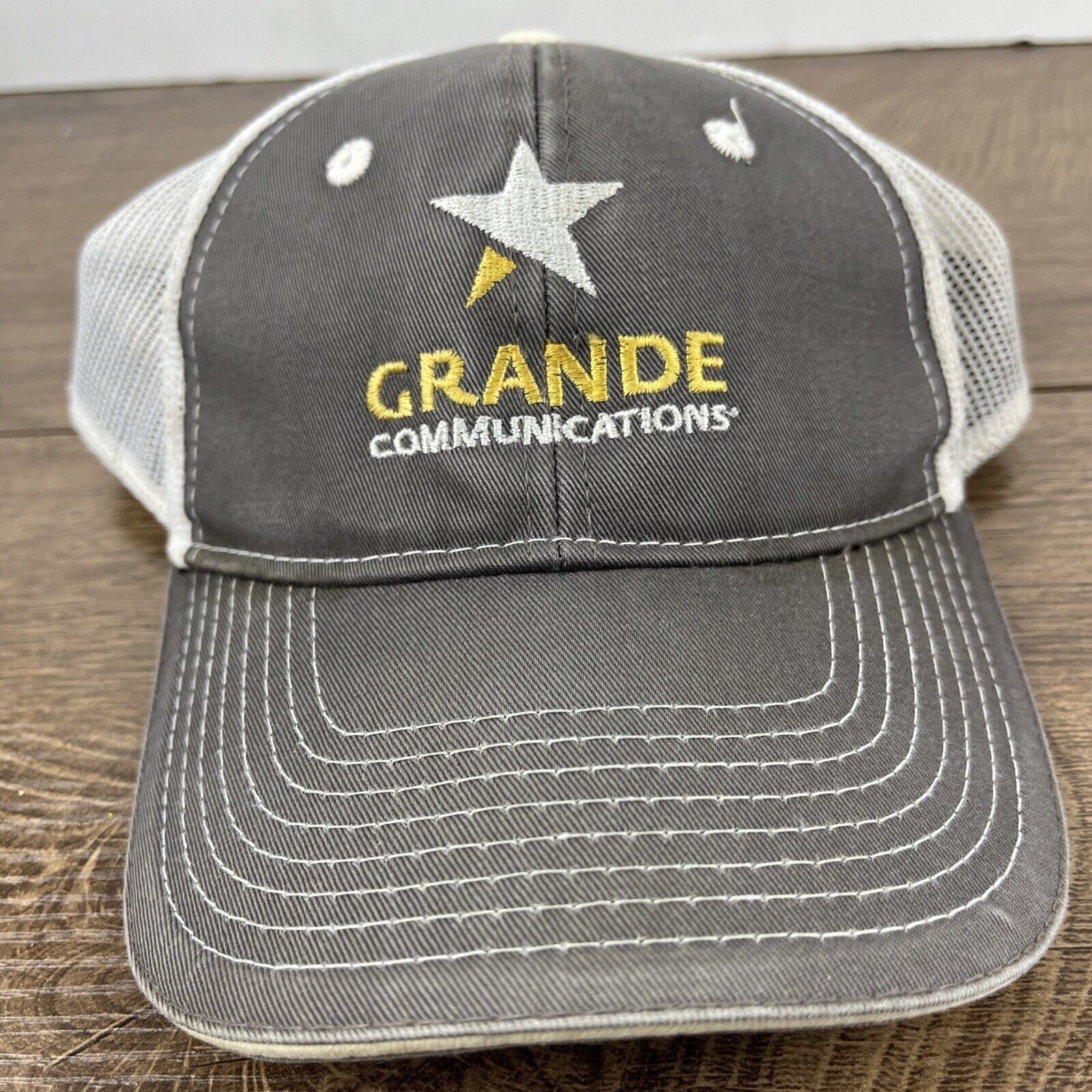 Other Grande Communications Hat Gray Hat Adjustable Gray Adult Siz Size ONE SIZE - 5 Thumbnail