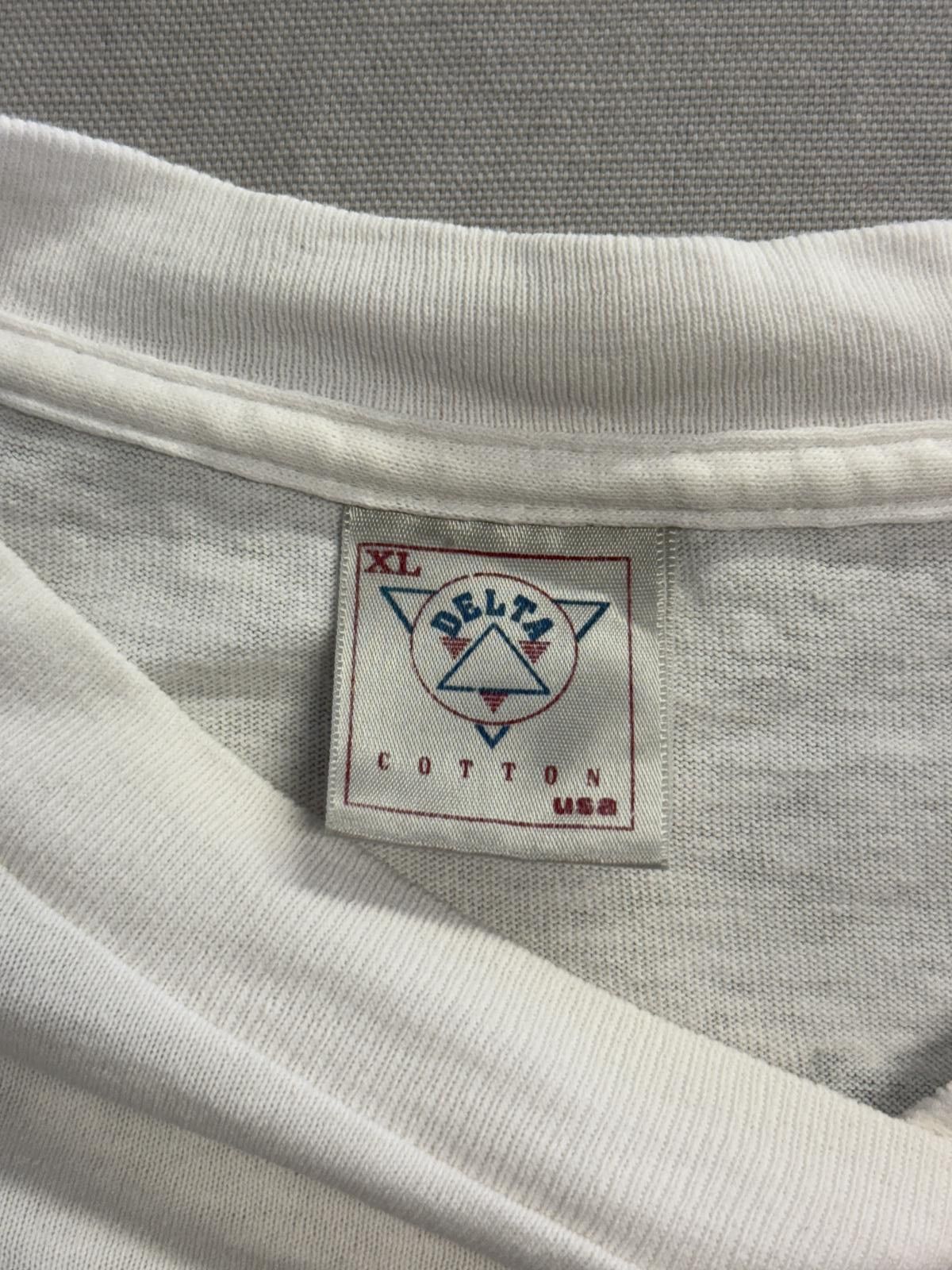 Delta Vintage Mickey Mouse College T-shirt Breakthrough Handshake Size US XL / EU 56 / 4 - 3 Thumbnail