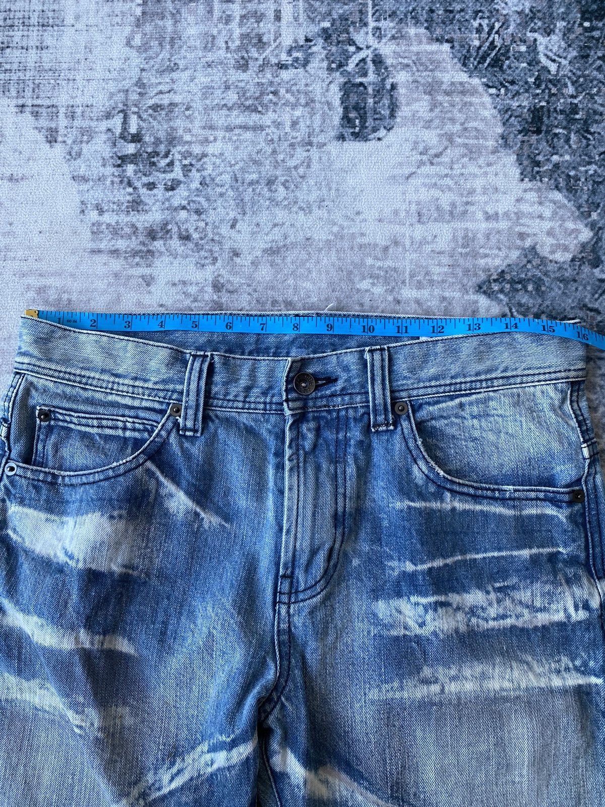 In The Attic × Japanese Brand × semanticdesign Semantic Design Bleach Denim Size US 32 / EU 48 - 8 Thumbnail