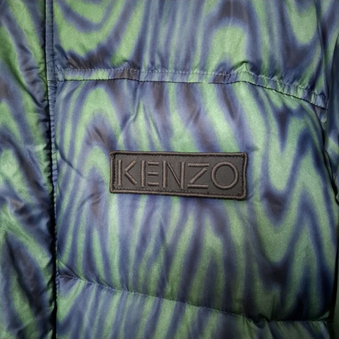 Kenzo KENZO Down Moire Tiger Quilted Nylon Puffer Jacket Size US L / EU 52-54 / 3 - 4 Thumbnail