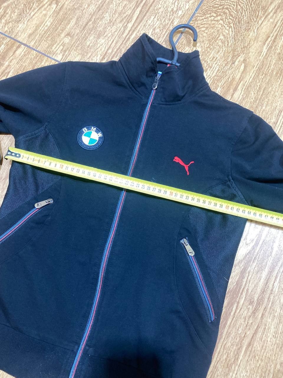 BMW × Puma PUMA BMW MOTORSPORTS MEN'S TRACKSUIT Sweatpants + Jacket Size US 34 / EU 50 - 18 Thumbnail