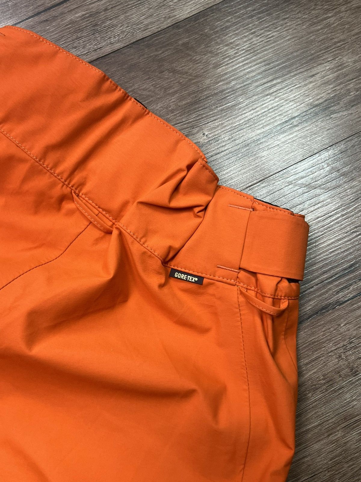 Goretex Millet Gore-Tex Orange Shell Ski Pants Gorpcore Size US 30 / EU 46 - 10 Thumbnail